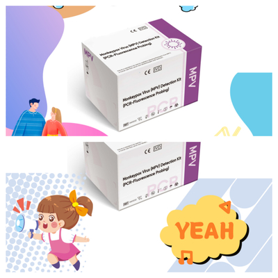 Détection du virus de la variole de singe Réactif PCR pour une amplification cohérente Condition de stockage 2-35
