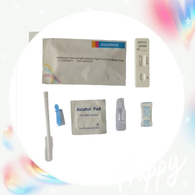 MPXV Virus de la variole des singes Test rapide d'anticorps IgG/IgM Pour un usage professionnel uniquement