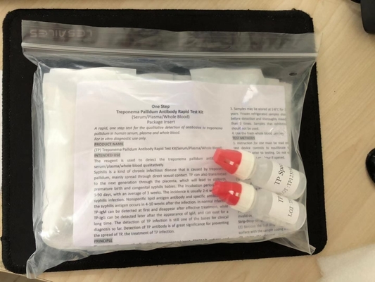 Détection de poison Test rapide d'or colloïdal pour bande cassette d'anticorps SYP