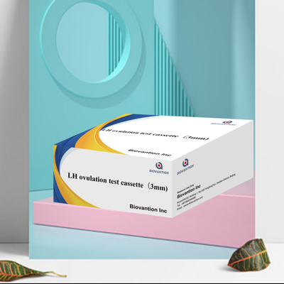 Cassette d'ovulation de LH Format de cassette sensible Test rapide Autotest avec une durée de conservation de 24 mois