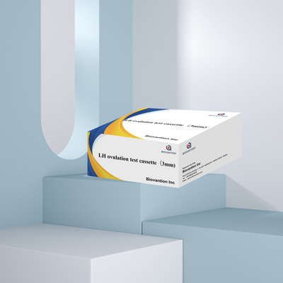 Cassette d'ovulation de LH Format de cassette sensible Test rapide Autotest avec une durée de conservation de 24 mois