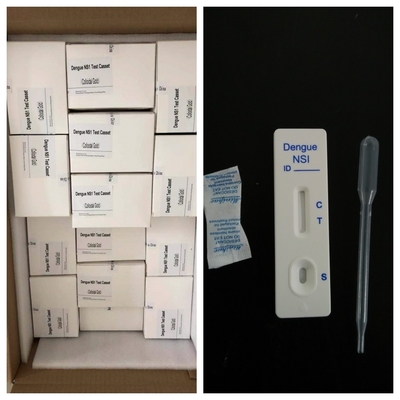 Cassette de test rapide de la dengue pour la détection des maladies sensibles avec une durée de conservation de 24 mois