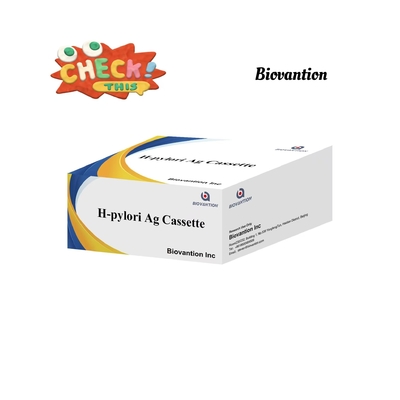 H. Pylori Ag cassette de test rapide de réactif de diagnostic in vitro (réactifs IVD)