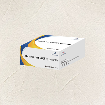 Malaria Pf Test Kit Test rapide réactif IVD détecter des réactifs de haute précision pour l'homme