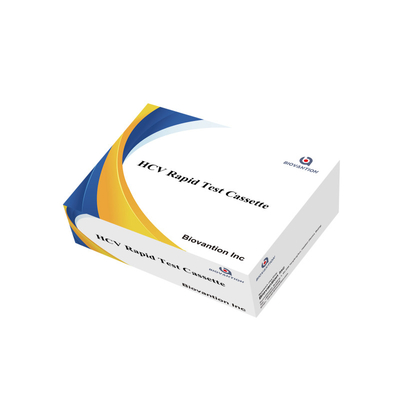 Prix d'usine Sensibilité 5 à 15 minutes VHC Ab Strip Cassette Test Kit Pour des résultats rapides