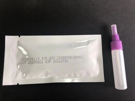 Cassette de test rapide IgG/IgM pour Salmonella S.Typhoid, trousse de diagnostic facile à utiliser