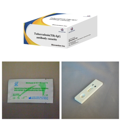 Réactif de test rapide à vendre à chaud Tuberculose/TB Kit de test rapide en or colloïdal pour homme avec 25 tests