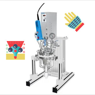 Réacteur d'émulsification sous vide de laboratoire Équipement de laboratoire médical