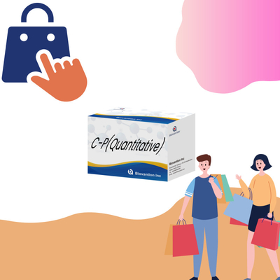 Vente directe d'usine Kit d' ELISA pour peptide C-P C Quantitative Lisa Test Kit Pour l' homme Avec 96T