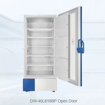 -40°C Conversion de fréquence intelligente Biomédical congélateur Banques de sang Hôpital