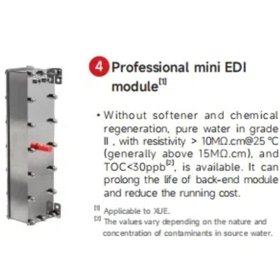 Système de purification de l'eau de laboratoire Intégration intelligente