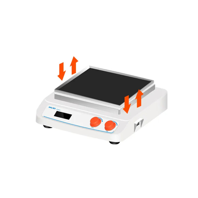 10 à 80 tours par minute Rocker vers le haut et vers le bas Shaker de laboratoire pour culture cellulaire Application Rocker Shaker Shaker de laboratoire