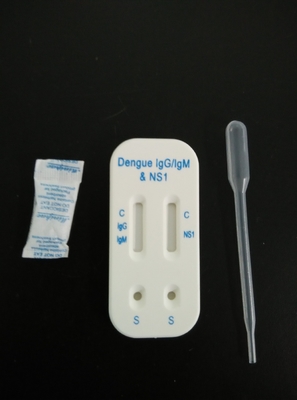 Test rapide IgM/IgG pour la dengue Test de détection des maladies tropicales à domicile ou en clinique