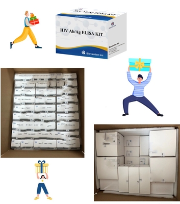 Réactif IVD VIH Ab Ag Elisa Ensembles de test Haute sensibilité / spécificité