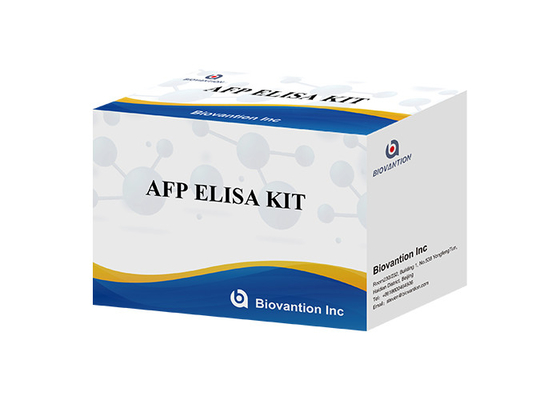AFP Alpha Fetoprotein Elisa Test Kit Produits liés aux enzymes Temps de transport court