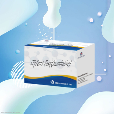Régulateur IVD SF Ferr ELISA Kit d'essai Instrument vétérinaire pour la détection quantitative de la ferritine sérique
