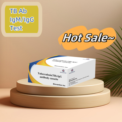 Test rapide d'or colloïdal à haute sensibilité pour la détection d'anticorps anti-TB-IgG dans le sérum ou le plasma