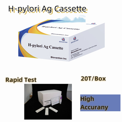 Anticorps H. Pylori Ab Kit de test rapide à bandeau Kit de diagnostic pour la détection de l'infection par Helicobacter Pylori