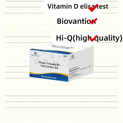 Kit de test Elisa de vitamine D de produit lié à l'enzyme de haute précision