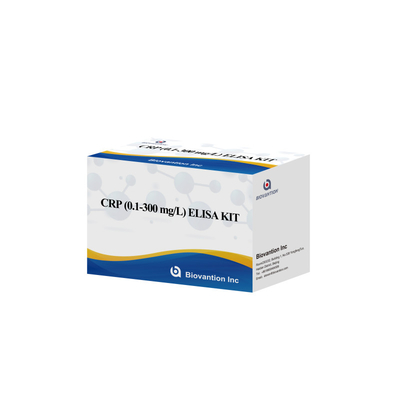 CRP précis 0,1-300 mg/l Kit de test Elisa pour la détection sensible des substances biologiques