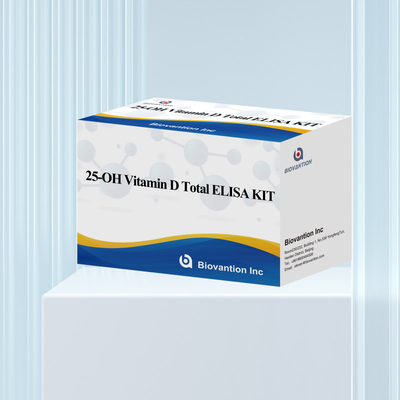25-OH Kit de test ELISA de vitamine D Haute sensibilité et spécificité pour la détection précise des taux de vitamine D dans le sérum humain