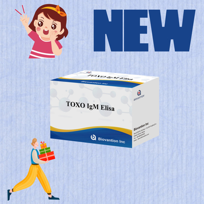 TOXO Ig G Kit de test Elisa sensible et spécifique pour la surveillance de la maladie