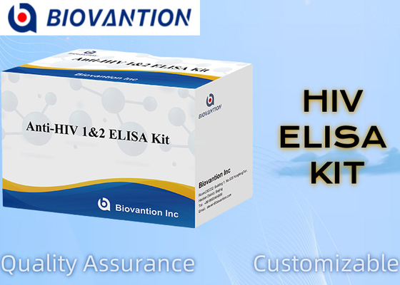 Kit de test ELISA1/2 anti-VIH avancé pour l'analyse sensible et spécifique des troubles neurologiques