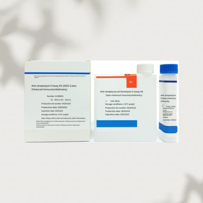Kit de test ASO sensible et précis contre la streptolysine O réactif pour une mesure précise de l'analyte