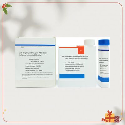 Réactif ASO de haute sensibilité avec 96 tests utilisant la méthode immunoturbidimétrique au latex pour un diagnostic précis