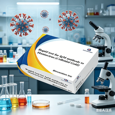 Test rapide du hantavirus de l'or colloïdal conçu pour fournir des résultats de diagnostic rapides et précis aux professionnels de la santé