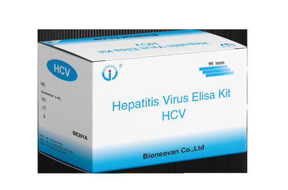 Pour le laboratoire ou l'hôpital, kit de test Elisa pour les anticorps contre le virus de l'hépatite C