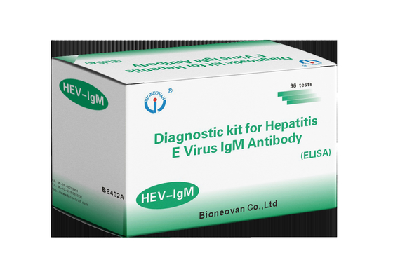 Laboratoire ou hôpital Kit ELISA de haute précision pour les anticorps IgM contre le virus de l'hépatite A et E