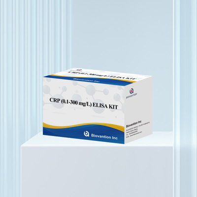 CRP précis 0,1-300 mg/l Kit de test Elisa pour la détection sensible des substances biologiques
