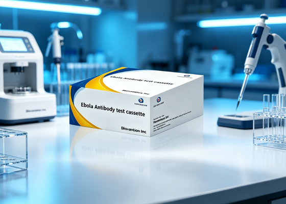 Bandelettes de test rapides d'antigène du virus Ebola, rapides, précises, rentables et personnalisables Ne fonctionnant pas en machine avec la méthode de l'or colloïdal